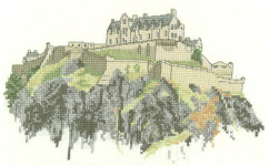 Edinburgh Castle cross stitch kit