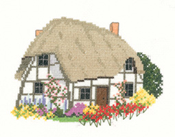 Cross stitch cottage kit