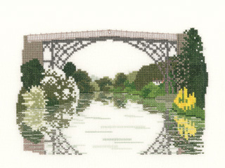 Ironbridge cross stitch kit