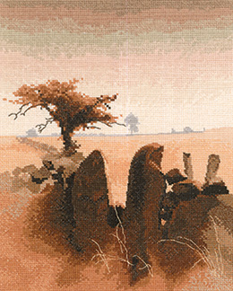Moorland Stile counted cross stitch