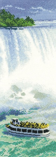Cross stitch Niagara Falls