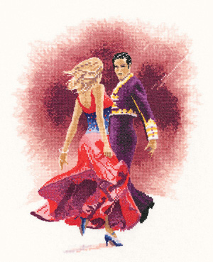 Cross stitch paso doble