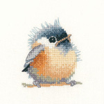 Cross stitch chickadee kit