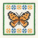 Cross stitch butterfly