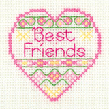 Cross stitch best friends