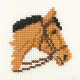 Cross stitch pony