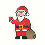 Cross stitch Santa