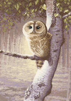 Cross stitch owl