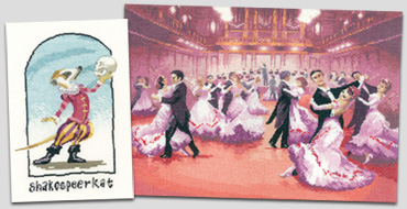 Wild horses cross stitch kit