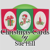 Cross stitch Christmas cards