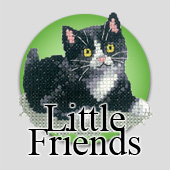 Little Friends cross stitch kits