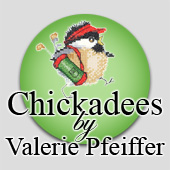 Cross stitch chicks by Valerie Pfeiffer