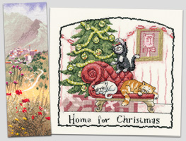 Home For Christmas - the latest cross stitch design by Peter Underhill
