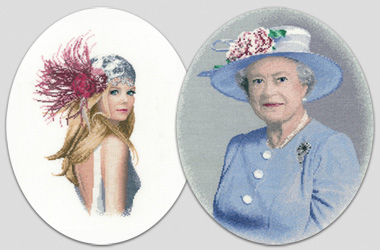 Cross stitch Queen
