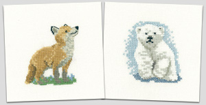 Little Friends counted cross stitch