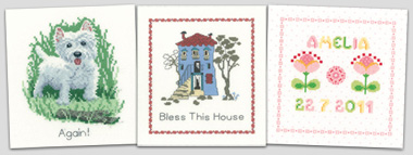 New cross stitch designs from Heritage Crafts