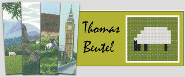 Cross stitch designs by Thomas Beutel