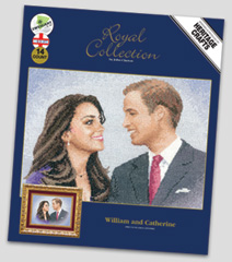 Royal wedding cross stitch kit