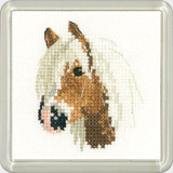 Cross stitch palomino pony