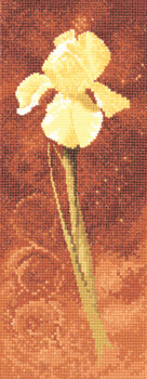 Cross stitch iris chart