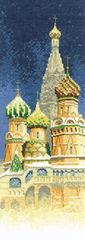 Cross stitch St Basil's Cathedral