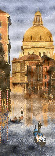 Venice in counted cross stitch