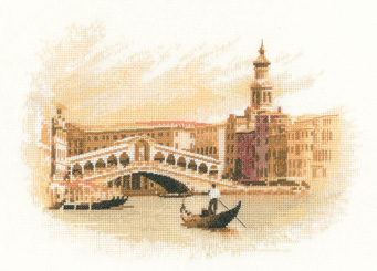 The Rialto, Venice, by John Clayton