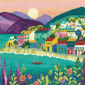 Cross stitch - The Peaceful Harbour by Mel Rodicq