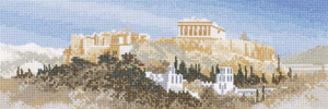 Acropolis cross stitch kit