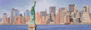 New York Skyline cross stitch kit