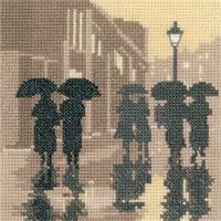 Counted Cross Stitch Silhouettes by Heritage Crafts