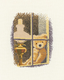 Cross stitch William in the Window