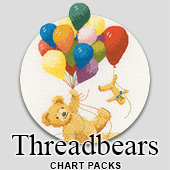 Teddy bear  cross stitch charts