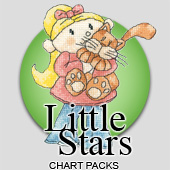 Little Stars cross stitch charts