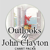 John Clayton Outlooks cross stitch charts
