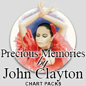 John Clayton Precious Memories cross stitch charts