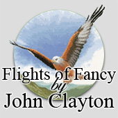 Flights Of Fancy - stunning cross stitch birds in flight by John Clayton
