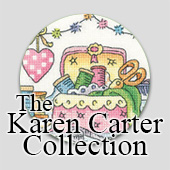 Cross stitch designs by Karen Carter