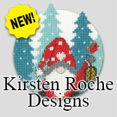 Cross stitch designs by Kirsten Roche