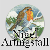 British Wildlife Cross Stitch by Nigel Artingstall