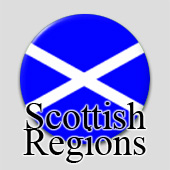 Counted cross stitch maps - Scottish Regions