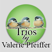 Counted cross stitch birds by Valerie Pfeiffer